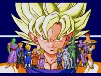 une photo d'Ã©cran de Dragon Ball Z - L appel du destin sur Sega Megadrive